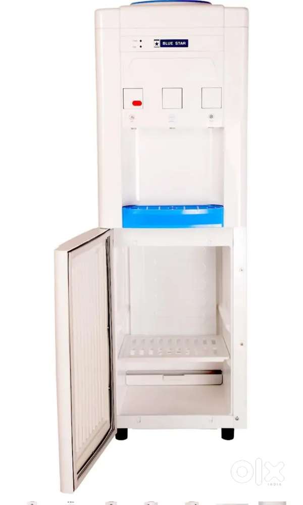 Blue Star  3 Star Hot,Cold&Normal Water Dispenser With Refrigerator