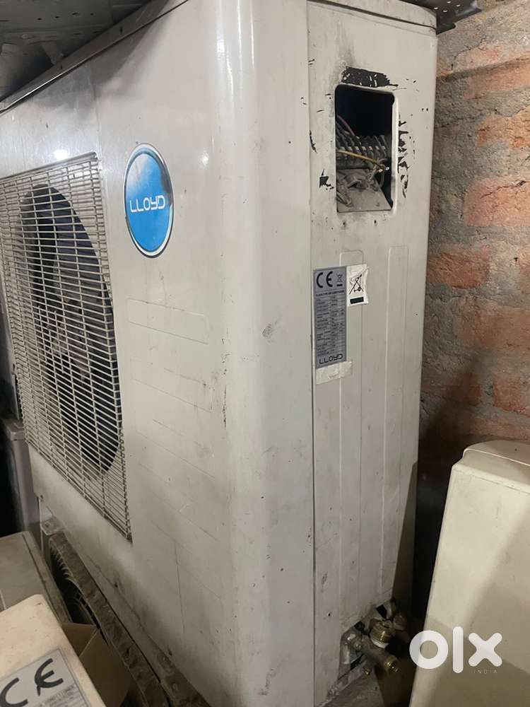 We have 4 ton running condition outdoor available…