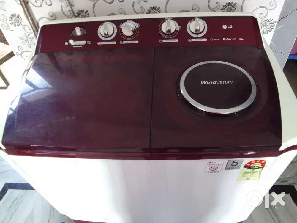 LG semi automatic 5 star 11 kg