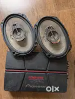 Pioneer Car Ampli plus Speaker