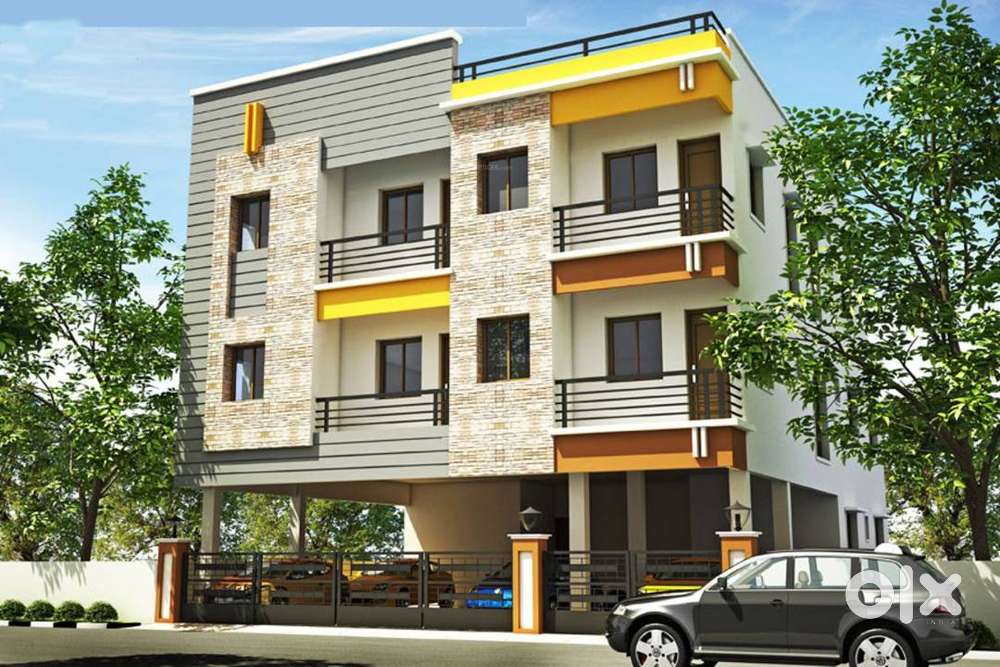 READY TO OCCUPY A BRAND NEW 2BHK FLATS SALE AT MEDAVAKKAM