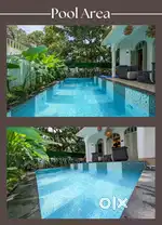 2 villas in one plot 3+3 bhk with swimming pool for rent in candolim