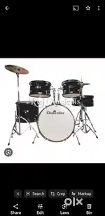Chancellor 5 piece drum set