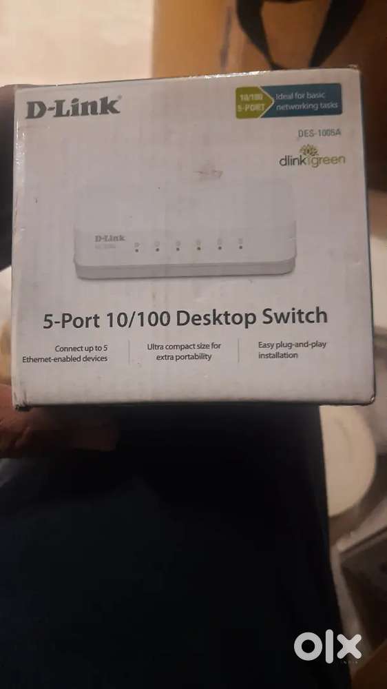 D Link 5 Port switch