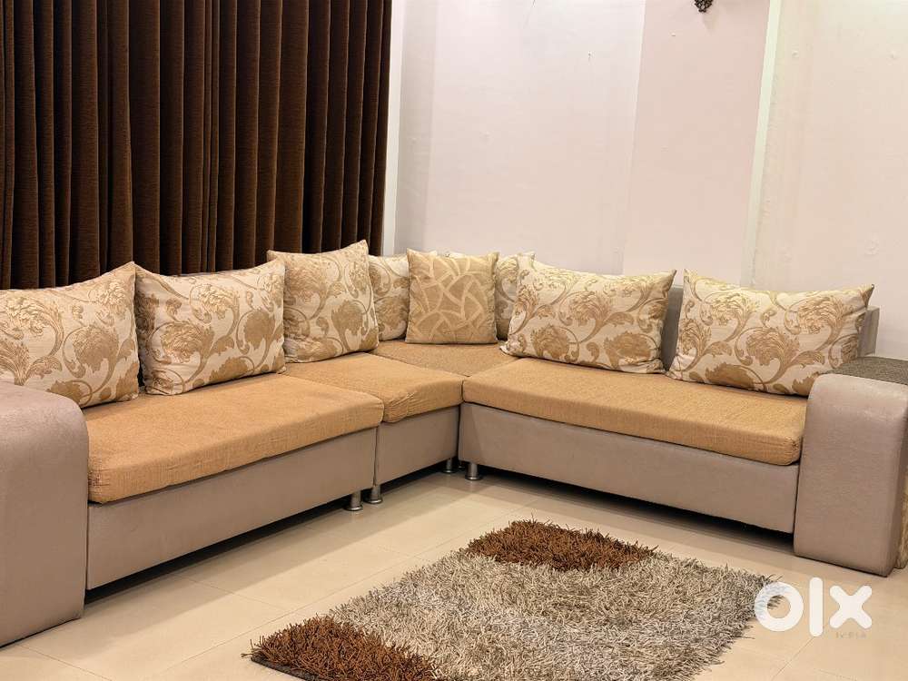 L-Shaped Sofa Set for Sale – Excellent Condition
