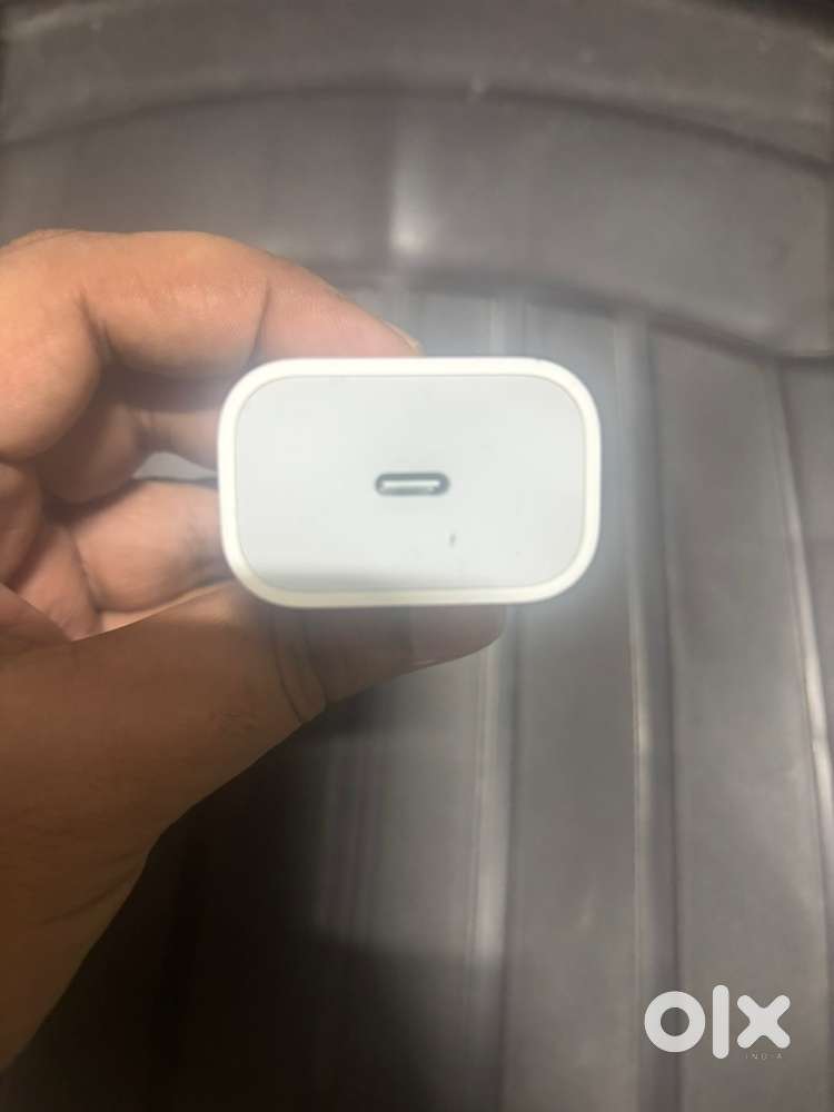 Apple original 20 watt charger along with cable
