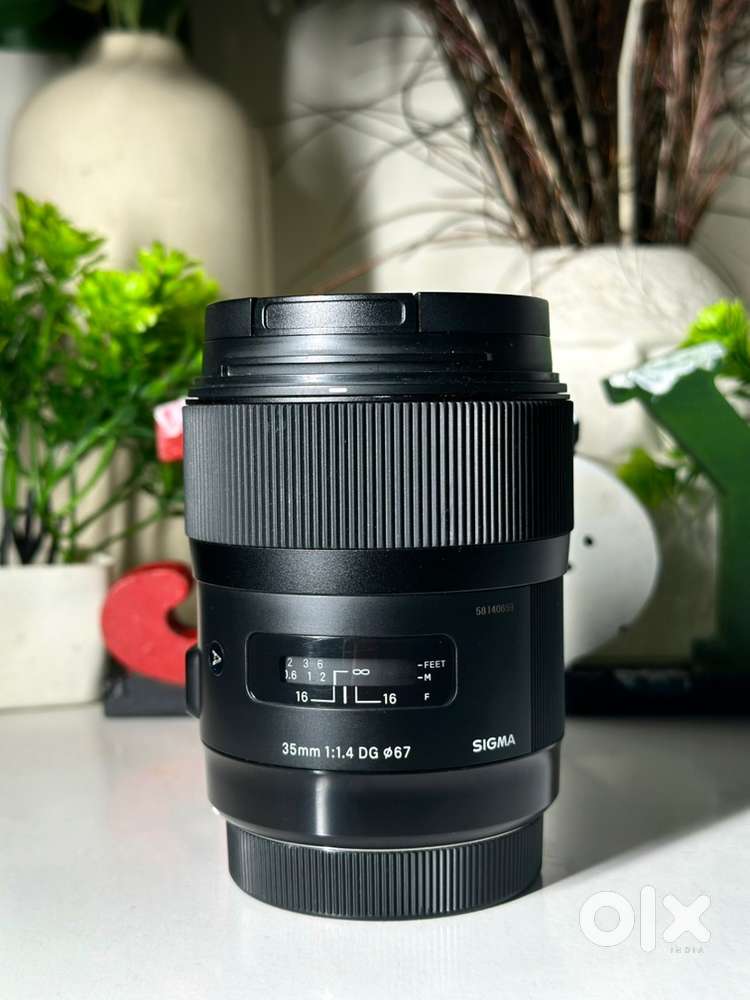 Sigma 35mm F 1.4 art DG HSM lens for canon