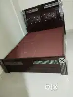 Supreet Furniture brand new Assam Teak wood and plyboard cot