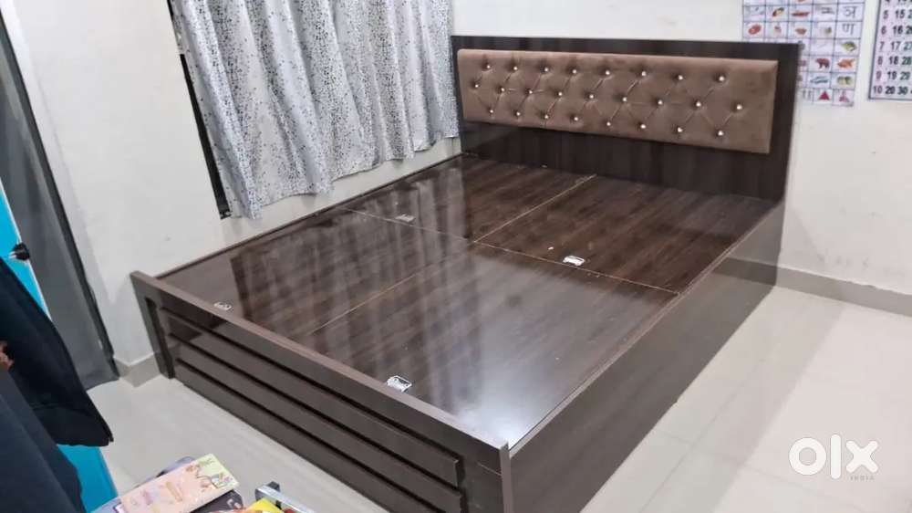 Bed 6x6 ft. Free home delivery and fitting