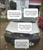WE DEAL WITH ANY SCRAP SCRAP CAR N VALID EXPIRED CARS N WASTE CARS