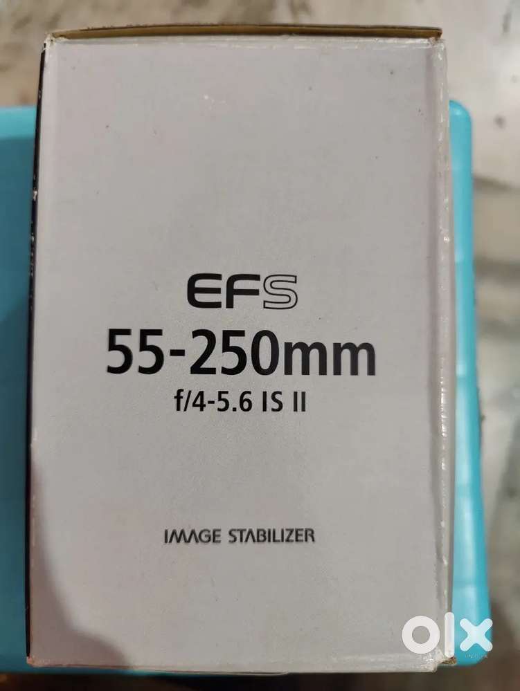 Canon 55:250 brand new lens single time uesd