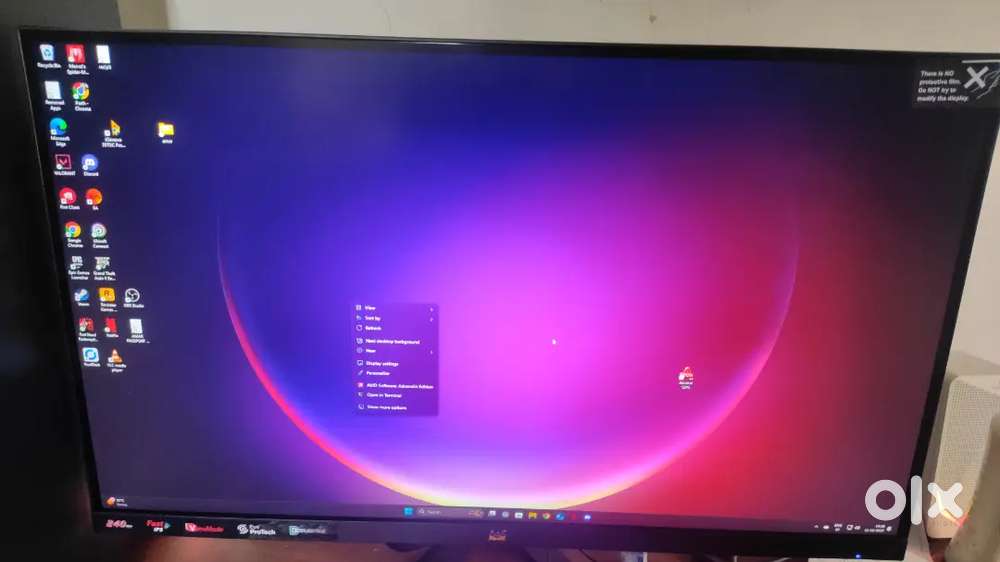 ViewSonic VX2758A-2K-PRO-3 27Inch 240Hz IPS QHD 2K Gaming Monitor