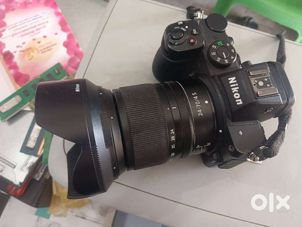 nikon z5 with 24-70 f4 lens