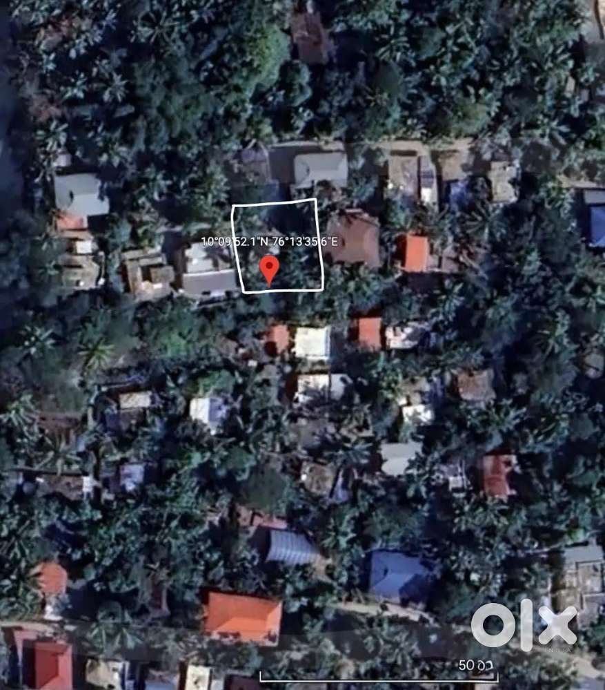 6.5 cent plot with 2bhk house