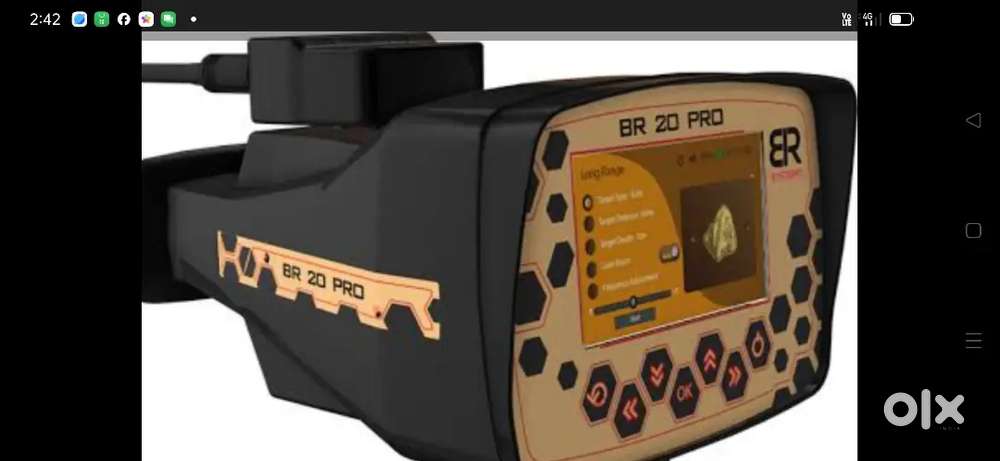 Underground gold and metal detector rent and sale