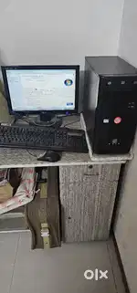Complete Desktop Setup with Table – Ready to Use