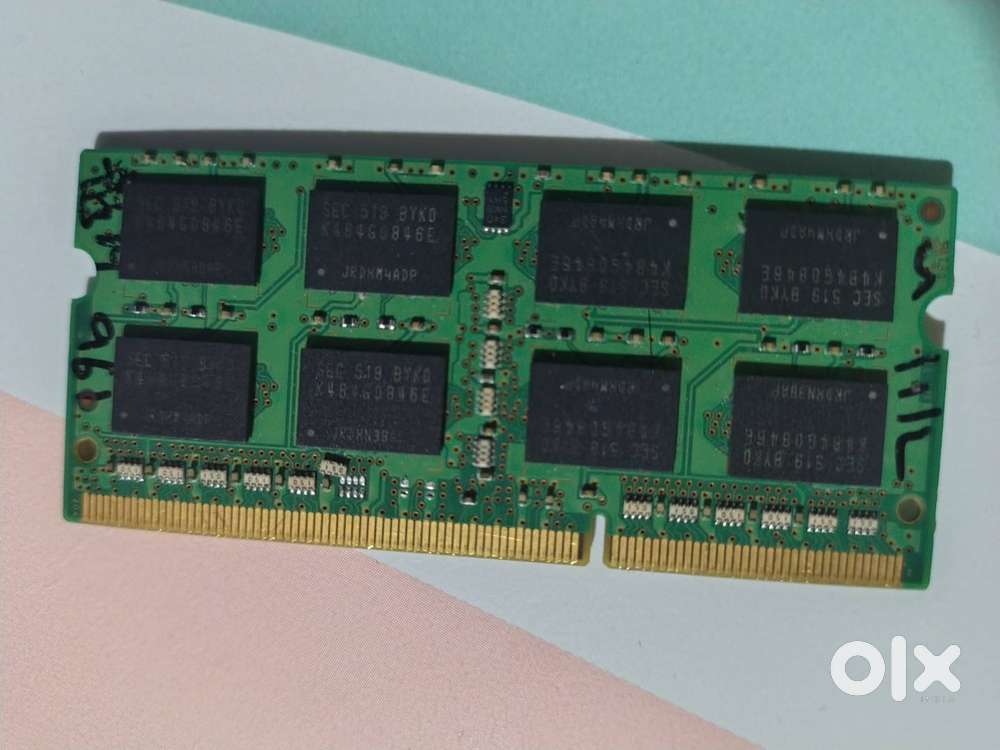 Samsung 1600mhz low voltage DDR3 8 GB (Dual Channel) Laptop