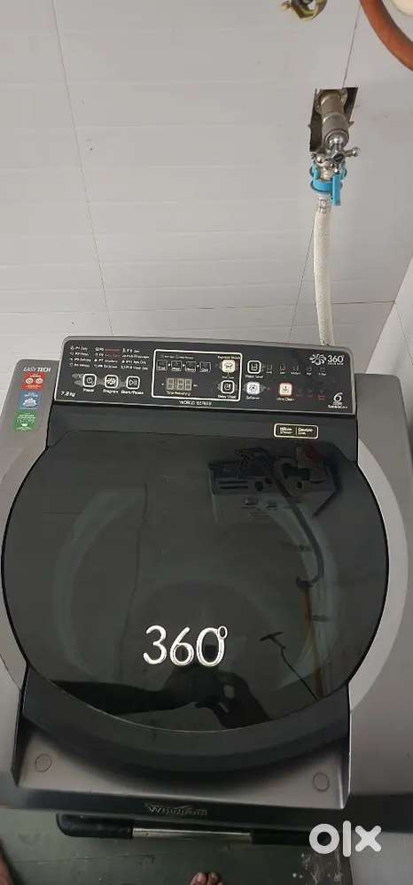 Whirlpool washing machine 7.2kg