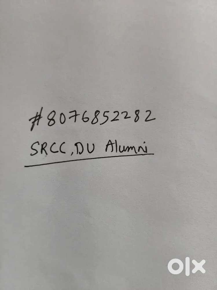 I offer Home Tuition
