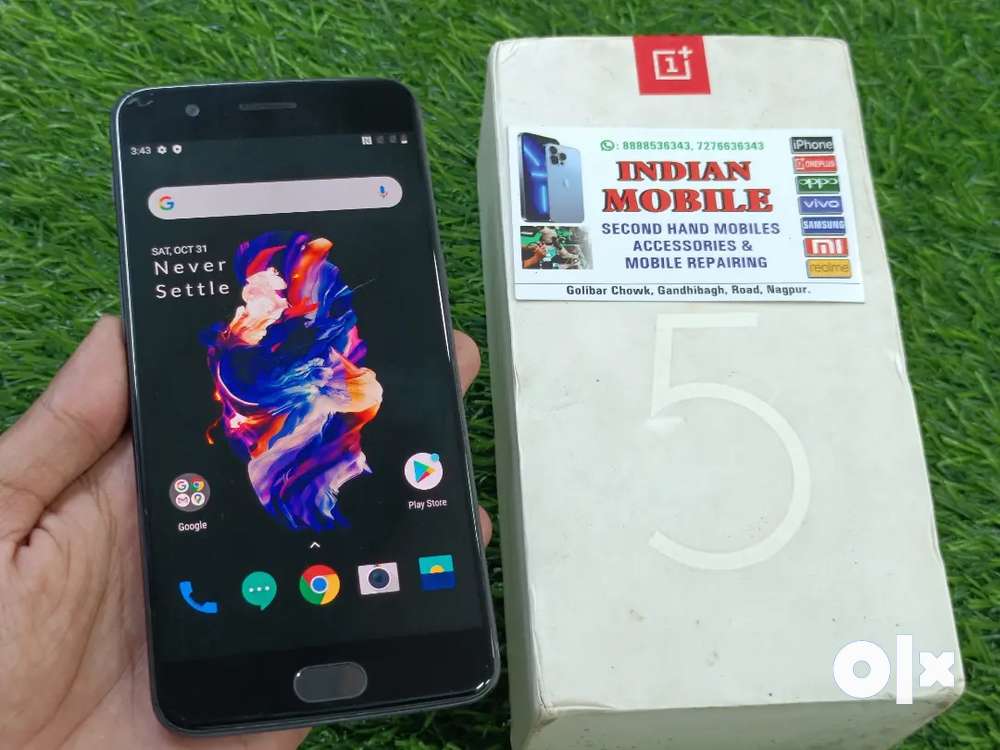 OnePlus 5, (6/64 GB) With bill box Available At Indian mobile shop