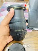 Less used Sigma 17/50mm, opt stab. for Canon DSLR including lens bag