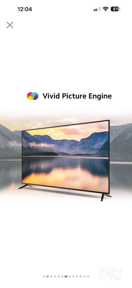 Brand new XIAOMI(32inches) tv for sale(only used for 6months)