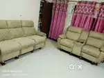 Premium Recliner Automatic Sofa3+2seater with charging port,hand rest
