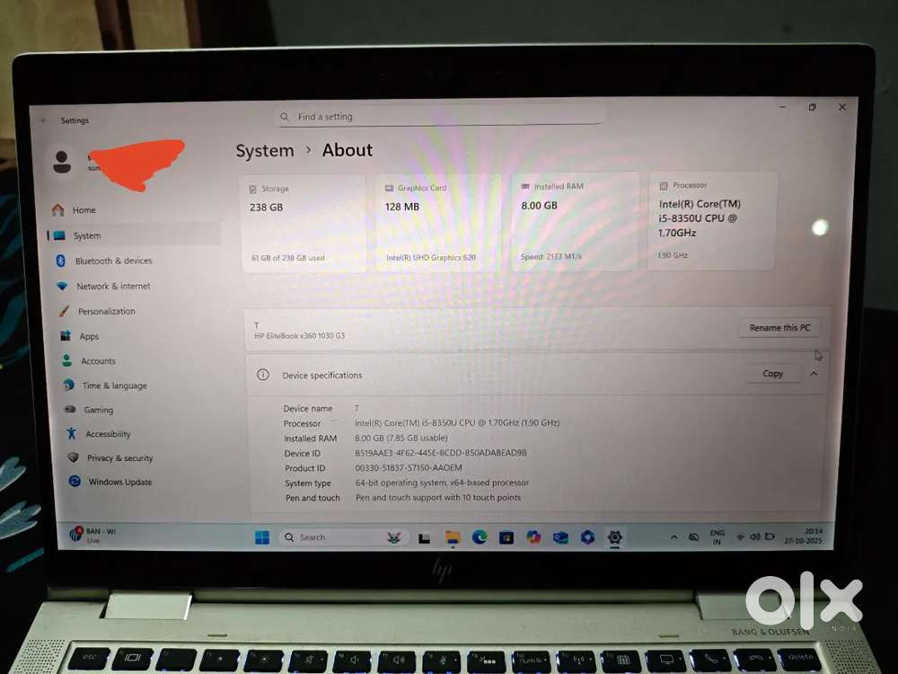 HP elite book