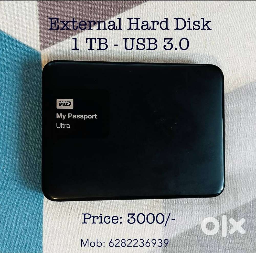WD EXTERNAL HARD DISK 1TB & 2TB