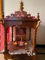 Tek made Gods Mandiram with 3 foot wooden.