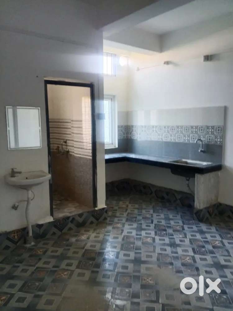 Fully independent new tiles floor 1bhk at ahomgaon near royal global U