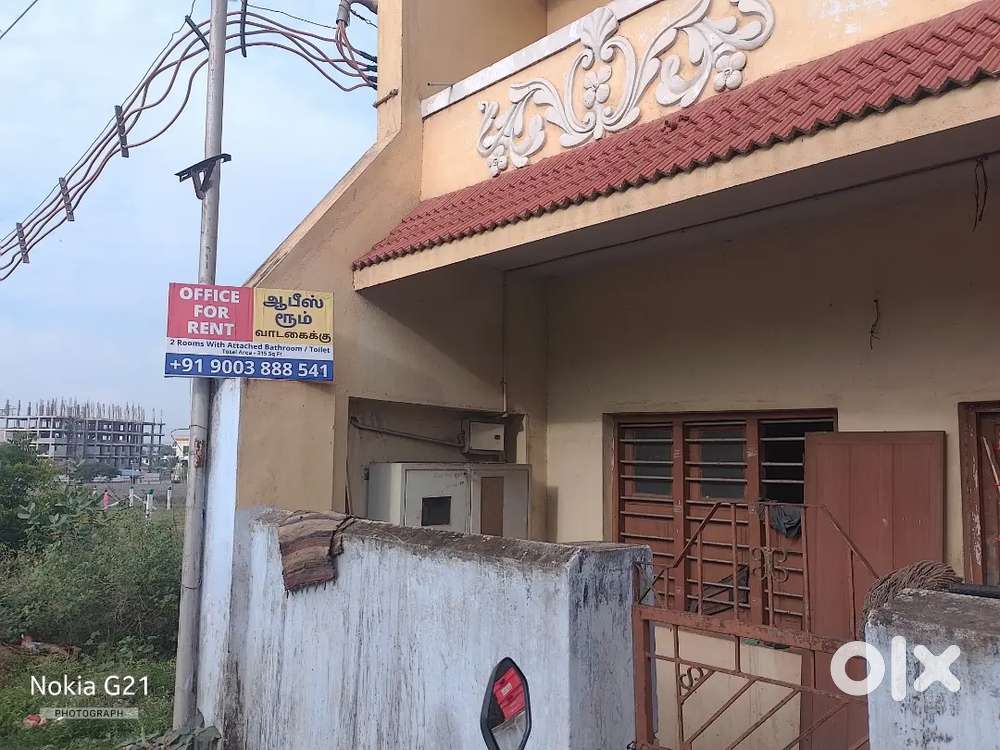 Office Space with Attach Bathroom on Main Road