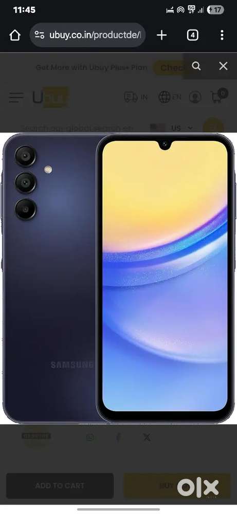 Samsung A 15 5g 6 128