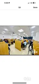 110 seat ,Fully furnished library for sale