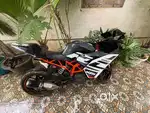 Ktm rc 390 Non accidental single handed driven