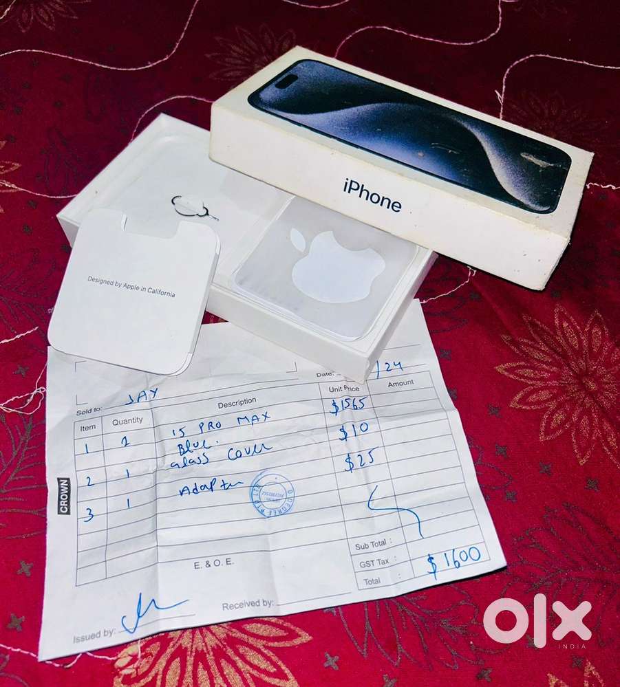 I phone 15 pro max 256