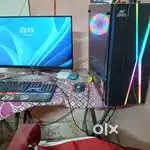 Gaming & Work PC – Ryzen 3, 12GB RAM, SSD, RGB Setup – Ready to Use!