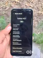 Ram 6 gb, storage 128 gb, samsung galaxy M31 4G, 60 fps support