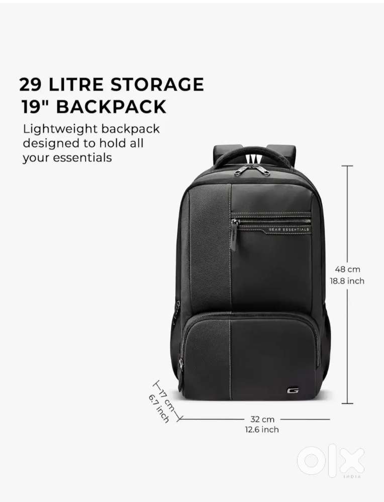 Gear Vintage 4. Anti theft faux leather Backpack
