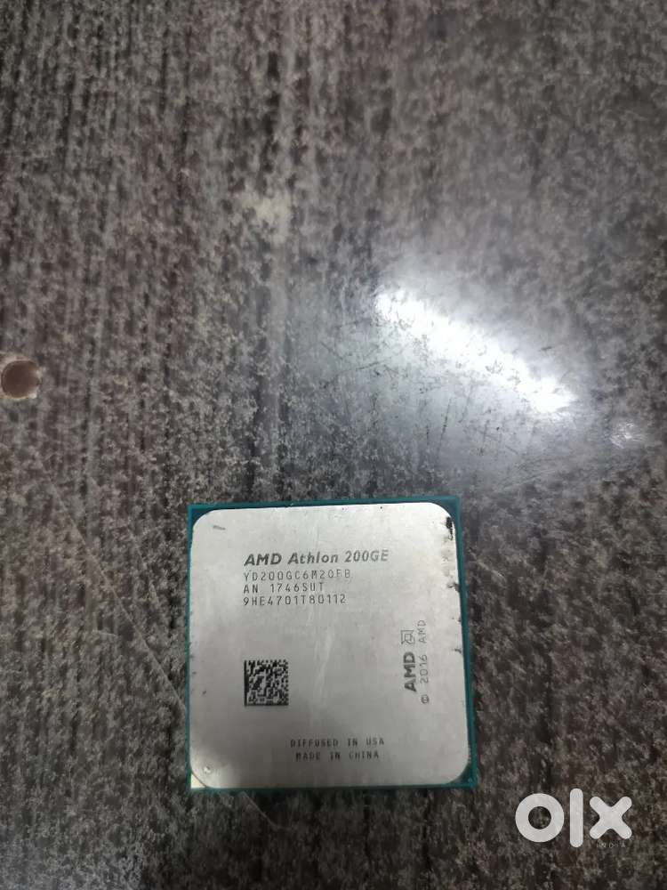Amd atholon 200GE processor perfect working and new looking condition