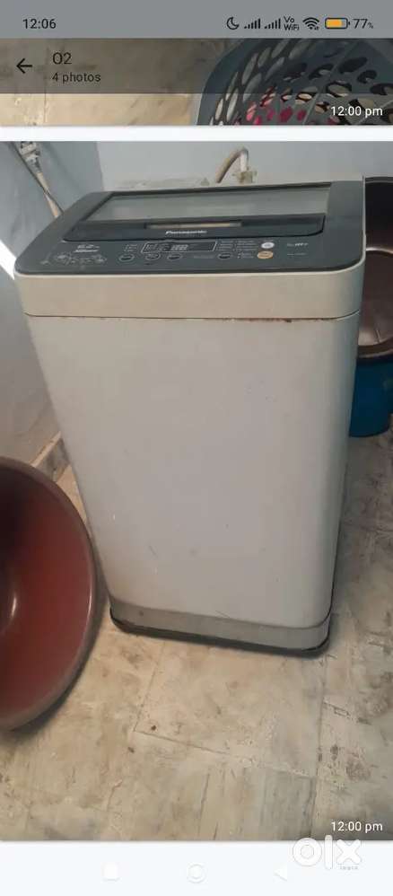 Washing machine in working condition so good  panasonic product