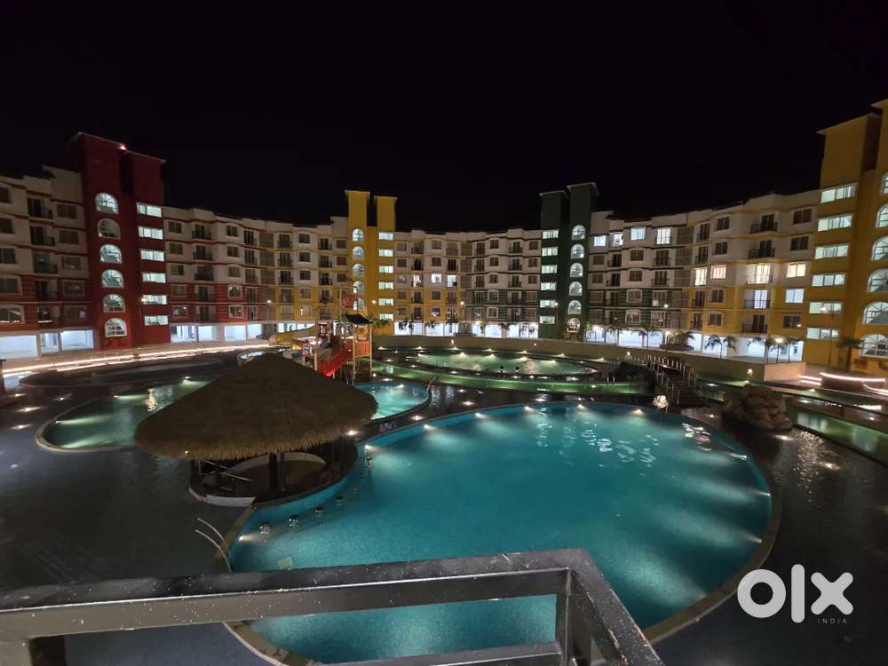 Fully Furnished Pool View 3 BHK Flat