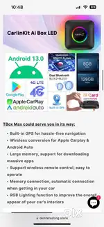 Carlinkit TBox Max - Android iOS Carplay