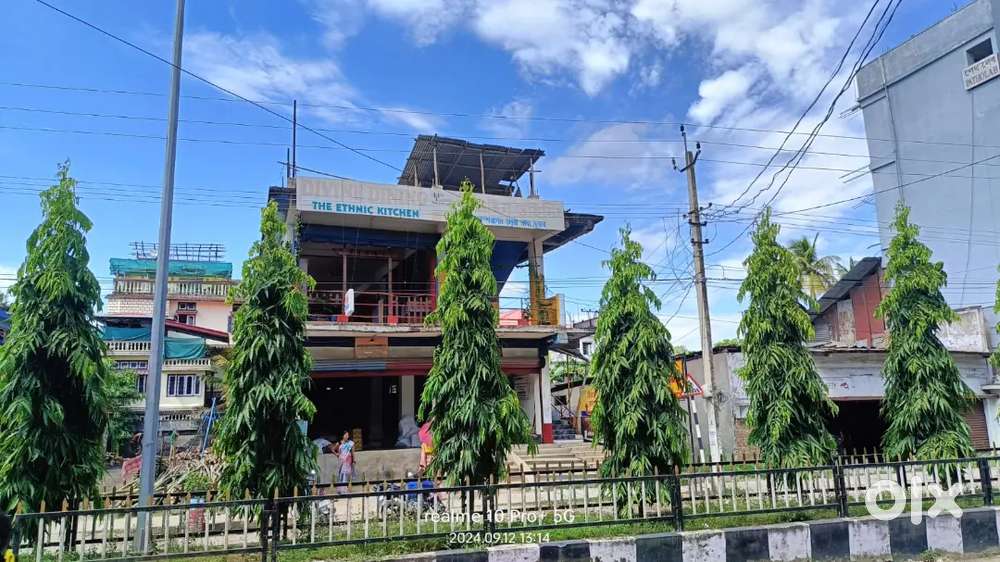 100+ seating capacity AC restaurant for sale in the heart of jorhat