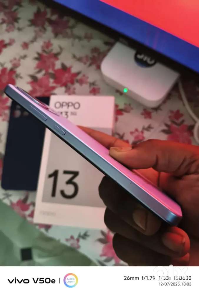 Oppo k13 8gb ram 128storage full condition 4mnths warranty full kit