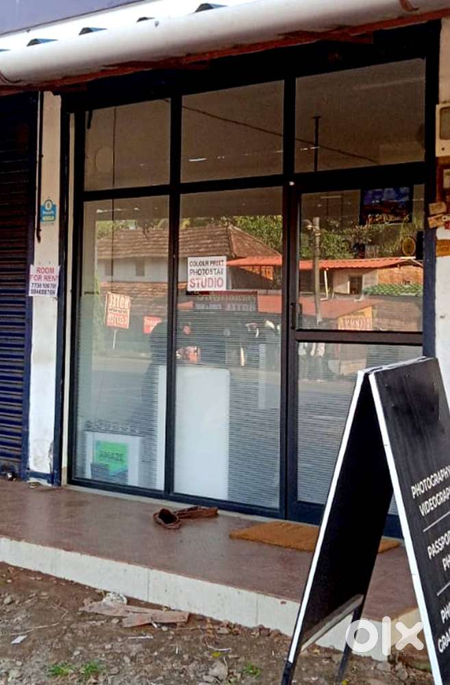 Shop front Glass with Aluminium frame  Door for Sale
