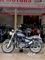 Thunderbird 350 royal Enfield blue colour 2018 in mint condition