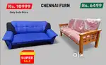 sofa sale , Cushion Sofa , Pu sofa set , Wooden Sofa set  55 WER