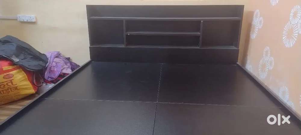 Double Bed queen size with storage