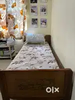 Single bed 6 by 4 without mattress